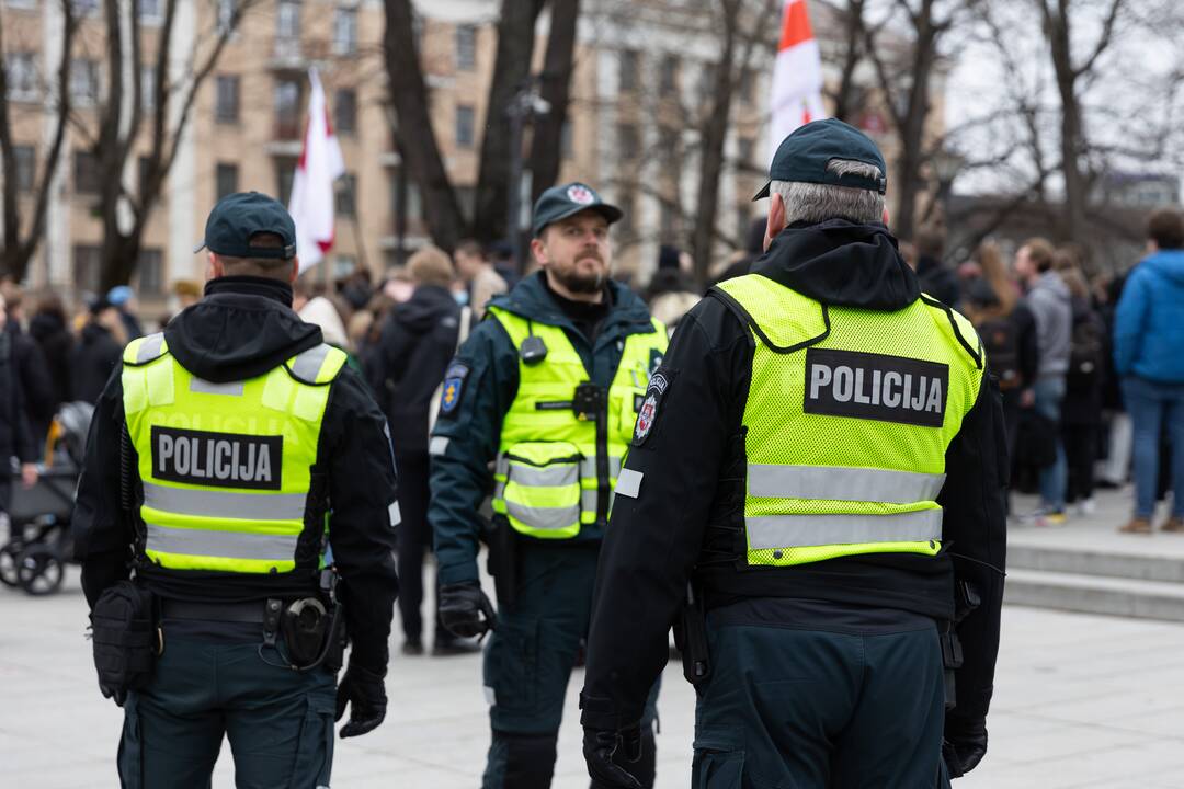 Prie Vyriausybės – mitingas palaikyti Ukrainą