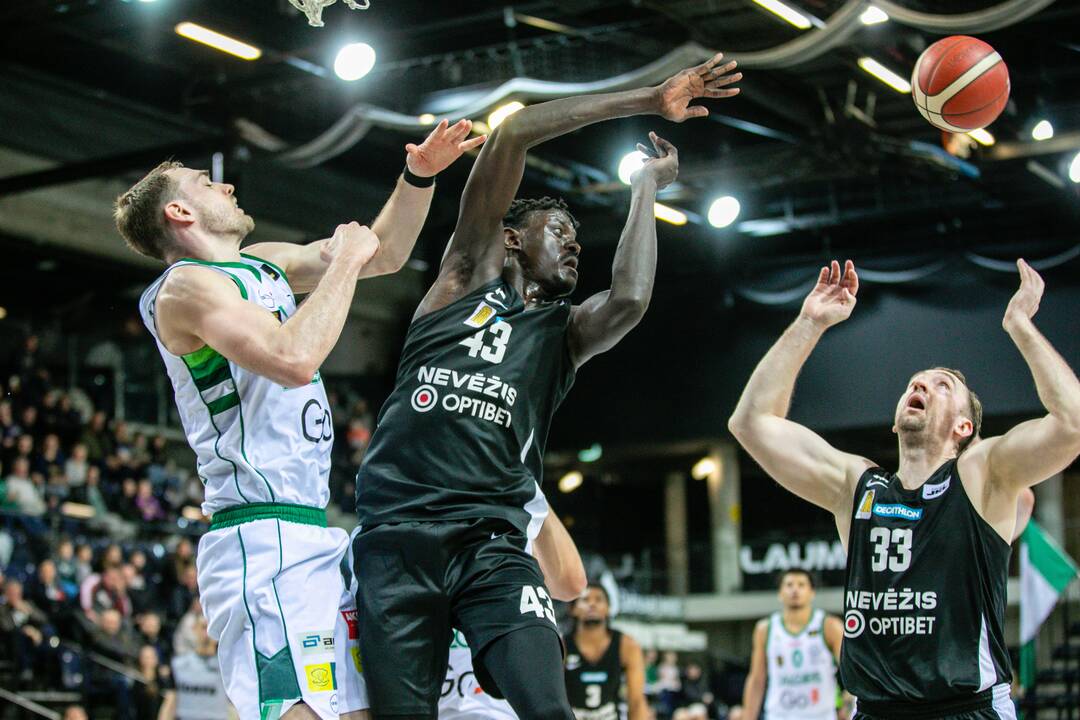 LKL: Kėdainių „Nevėžis – Optibet“  –  Kauno „Žalgiris“ 64:72