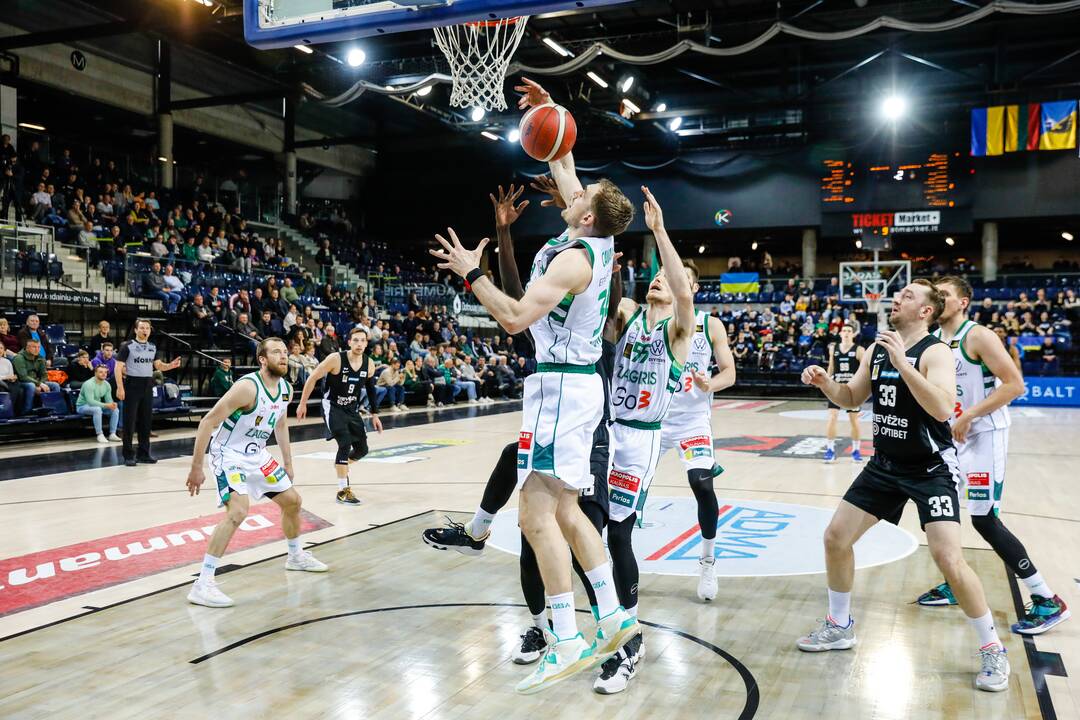 LKL: Kėdainių „Nevėžis – Optibet“  –  Kauno „Žalgiris“ 64:72