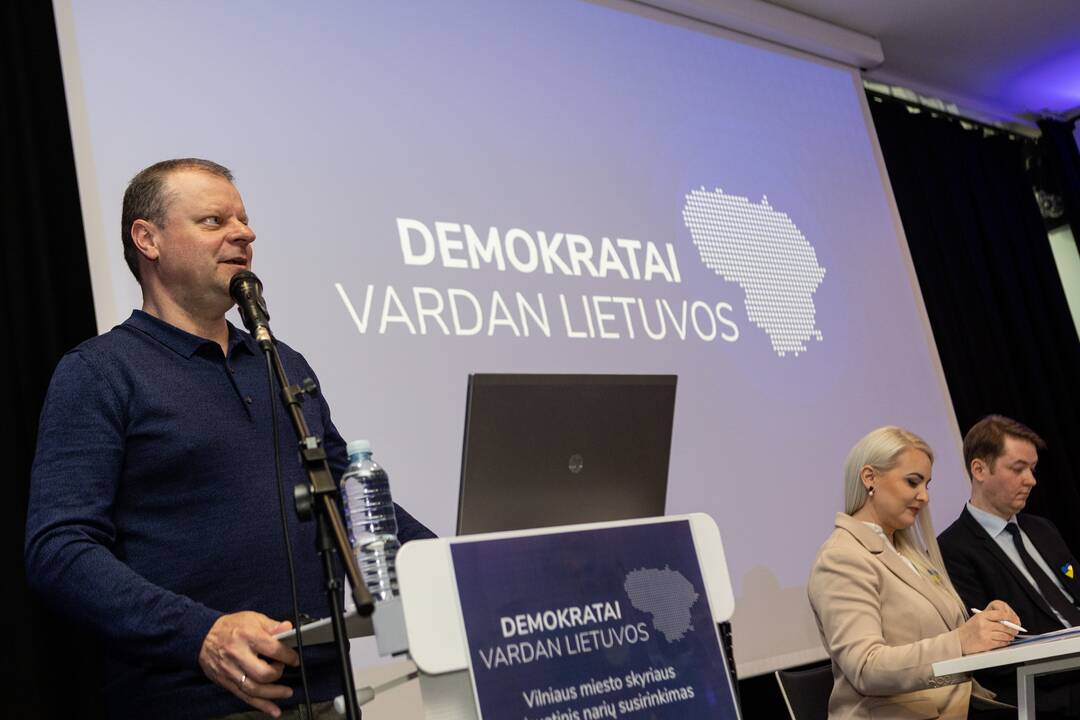 Demokratų sąjungos „Vardan Lietuvos“ Vilniaus skyriaus steigimas