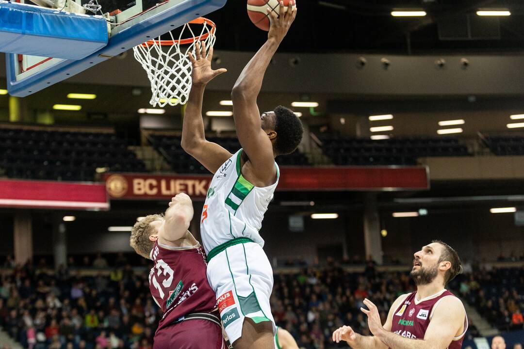 LKL pusfinalis: Panevėžio „Lietkabelis“ – Kauno „Žalgiris“ 79:55