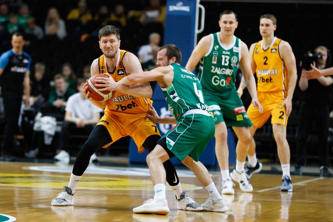 LKL mažasis finalas: Kauno „Žalgiris“ – „Šiauliai“ 85:70