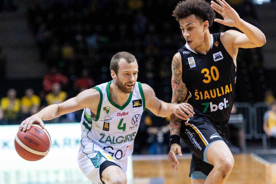 LKL mažasis finalas: „Šiauliai“ – Kauno „Žalgiris“ 76:89