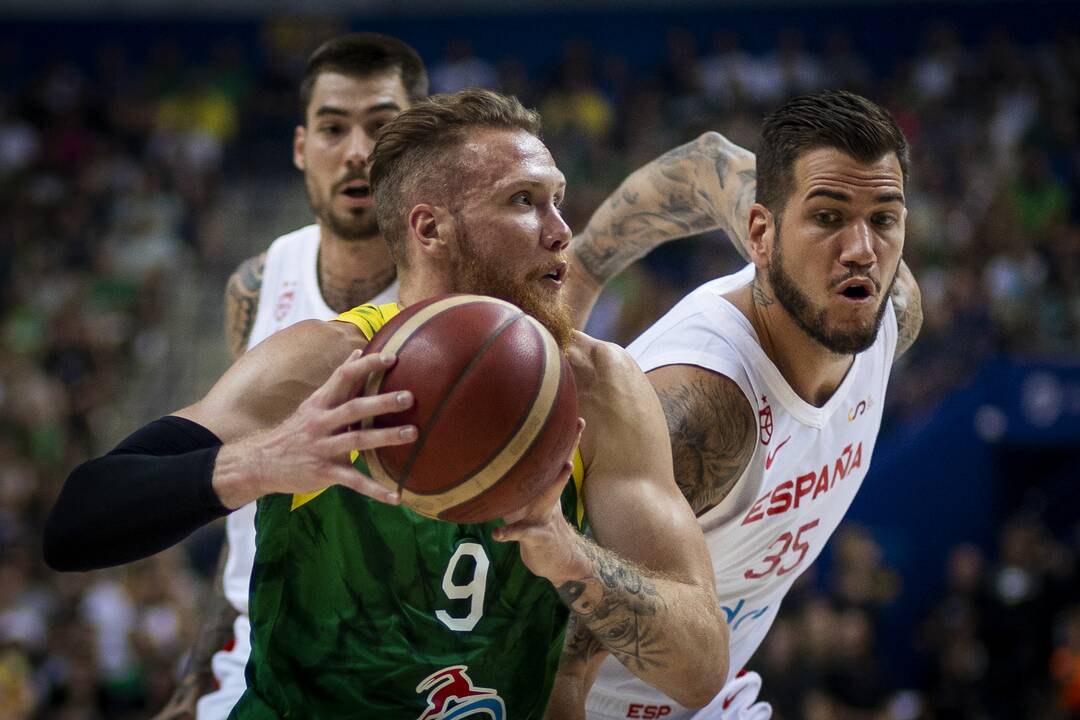 Kontrolinės krepšinio rungtynės: Lietuva – Ispanija 78:76