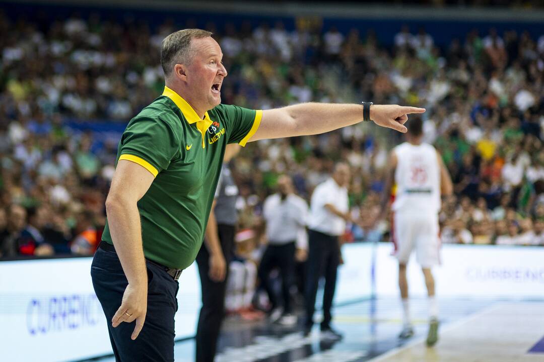 Kontrolinės krepšinio rungtynės: Lietuva – Ispanija 78:76