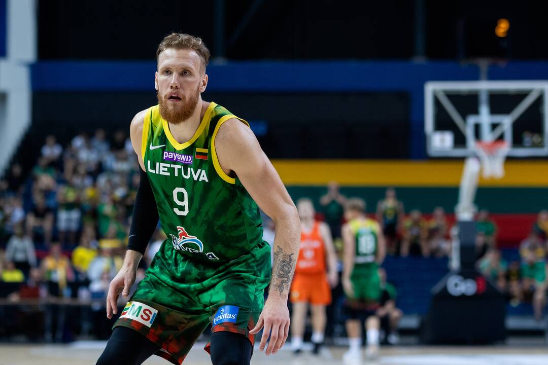 Kontrolinės krepšinio rungtynės: Lietuva – Nyderlandai 94:68