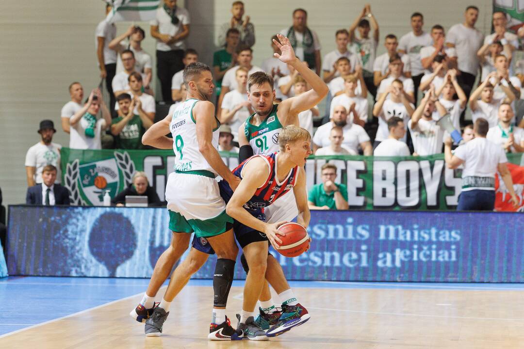 LKL: Prienų „Labas Gas“ – Kauno „Žalgiris“ 66:91