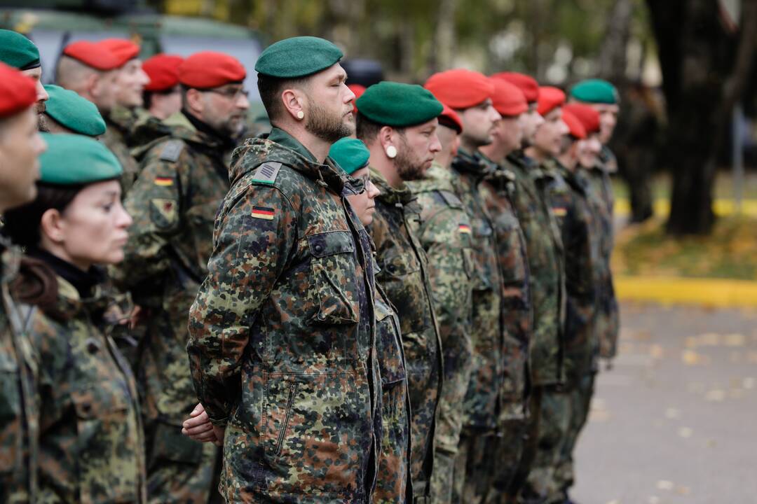 Lietuvai priskirtos Vokietijos brigados štabo inauguracija