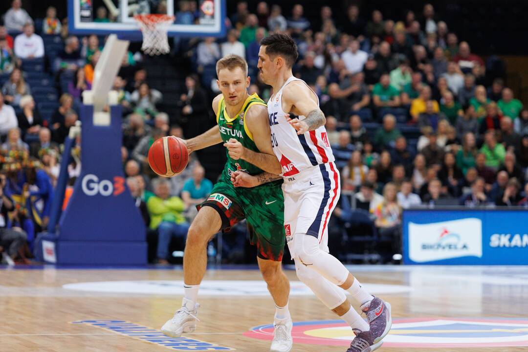 Pasaulio krepšinio čempionato atranka: Lietuva – Prancūzija 65:90