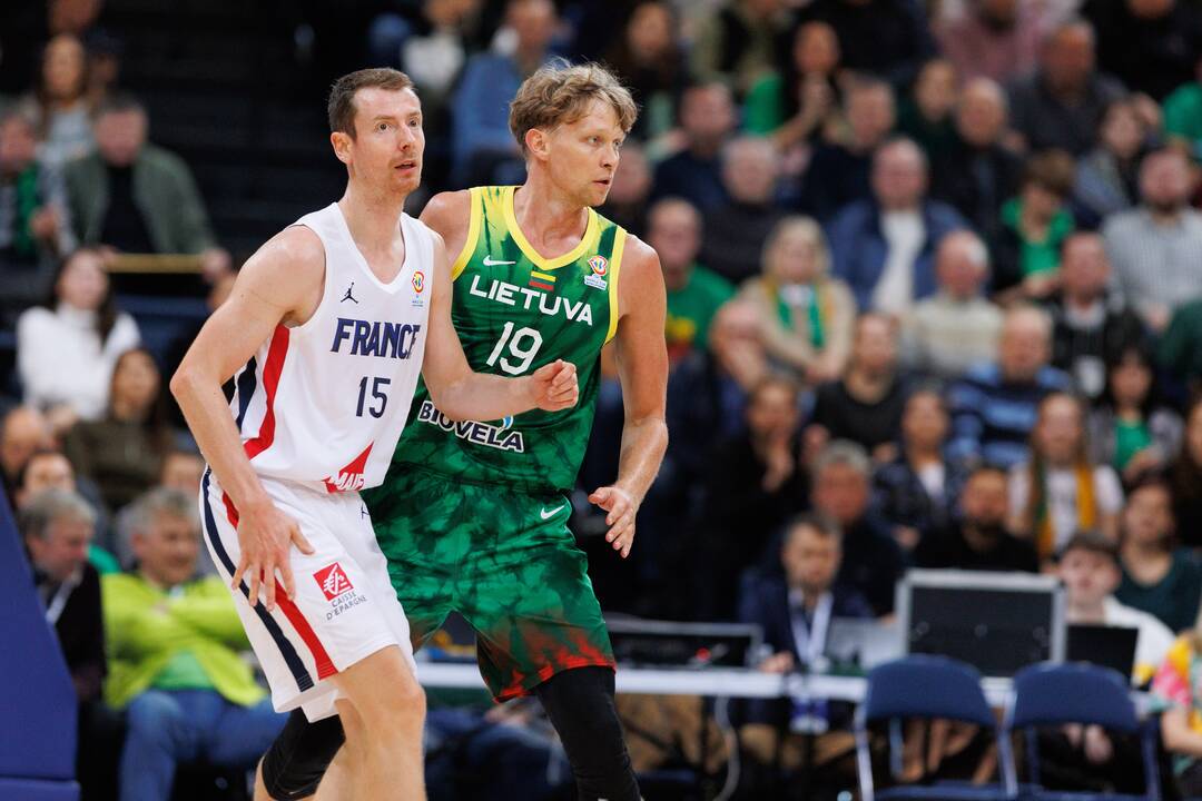 Pasaulio krepšinio čempionato atranka: Lietuva – Prancūzija 65:90