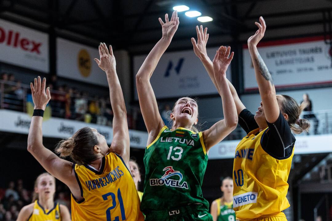 Europos moterų krepšinio čempionato atranka: Lietuva – Ukraina 81:62