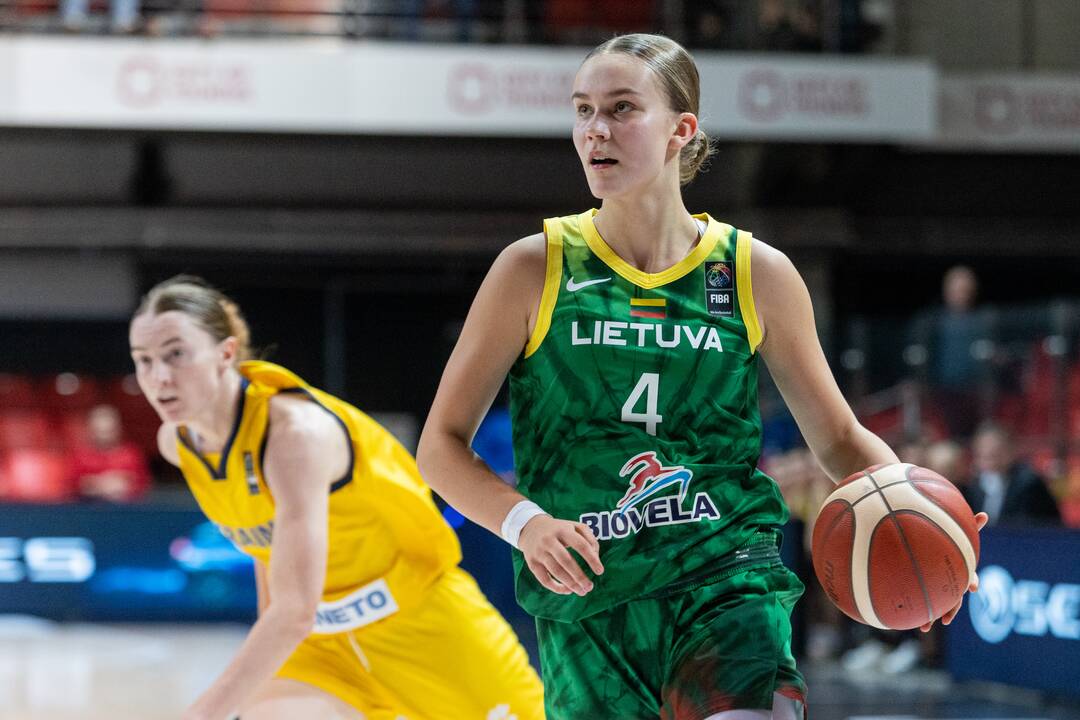 Europos moterų krepšinio čempionato atranka: Lietuva – Ukraina 81:62