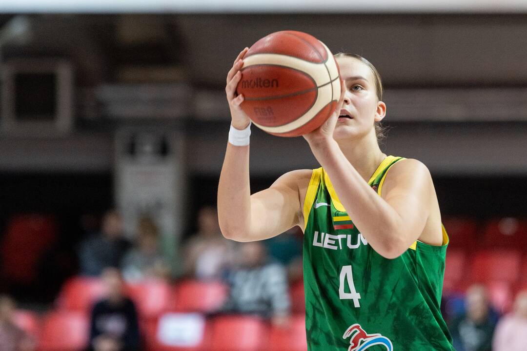 Europos moterų krepšinio čempionato atranka: Lietuva – Ukraina 81:62