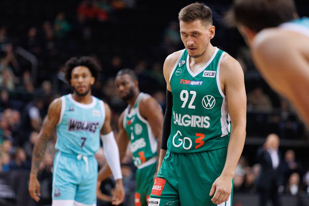 LKL: Kauno „Žalgiris“ –  Alytaus „Wolves“ 90:85
