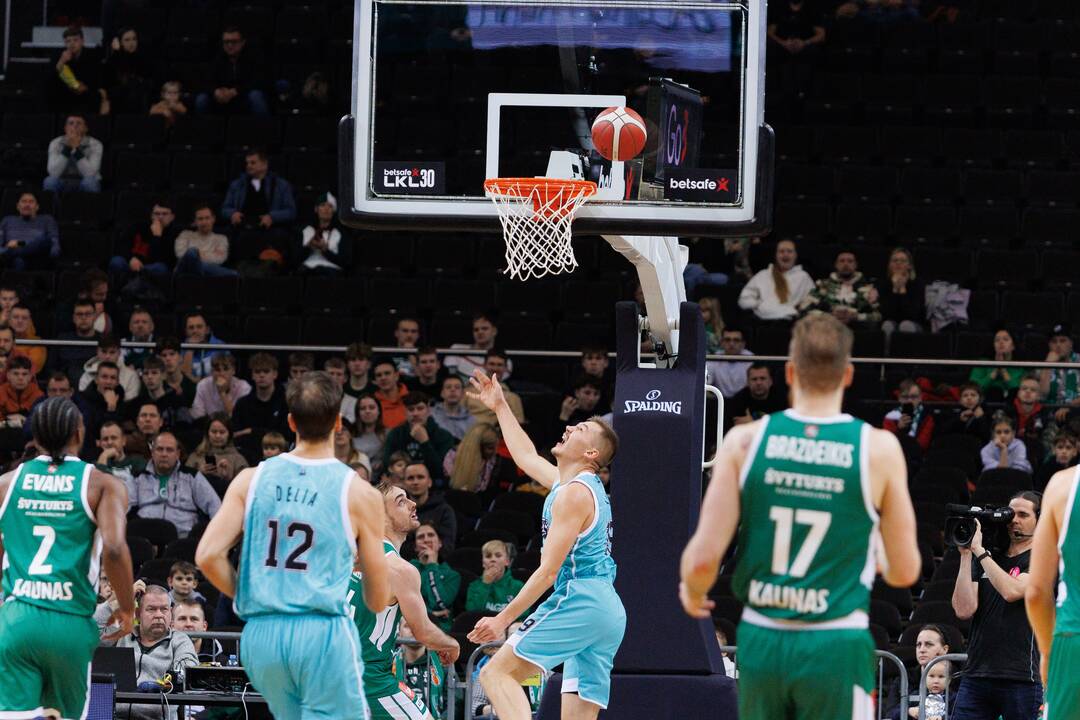 LKL: Kauno „Žalgiris“ –  Alytaus „Wolves“ 90:85