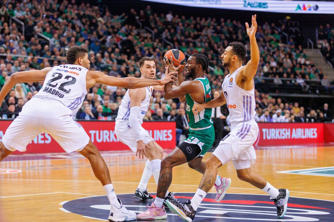 Eurolyga: Kauno „Žalgiris“ – Madrido „Real“