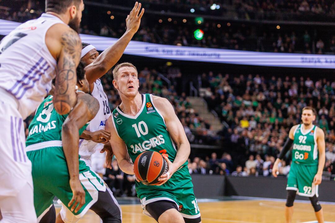 Eurolyga: Kauno „Žalgiris“ – Madrido „Real“