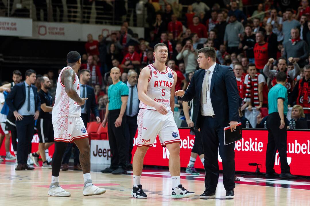 FIBA Čempionų lyga: Vilniaus „Rytas“ – Salonikų PAOK 85:62