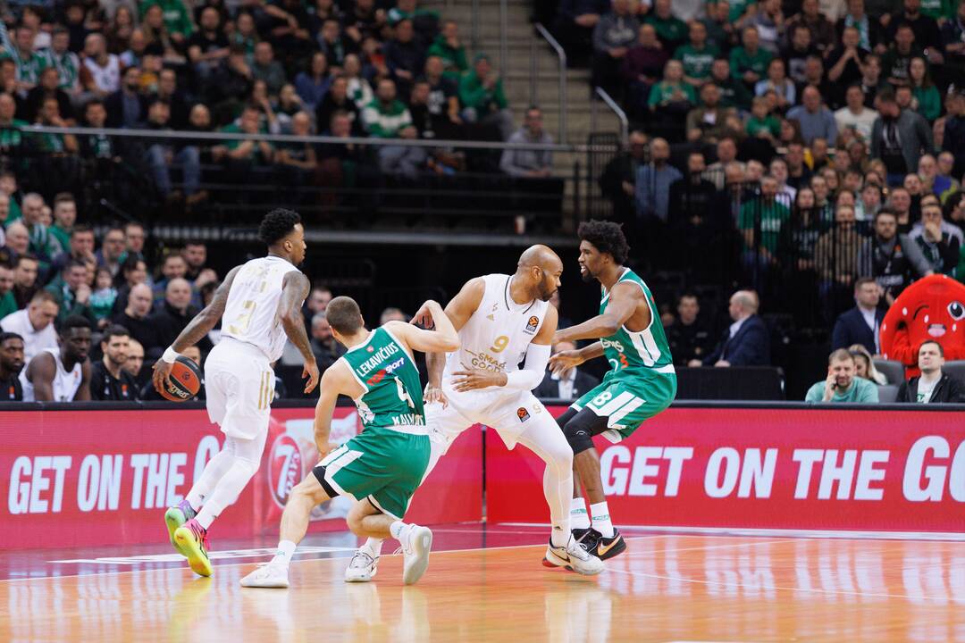 Eurolyga: Kauno „Žalgiris“ – Vilerbano ASVEL 85:67