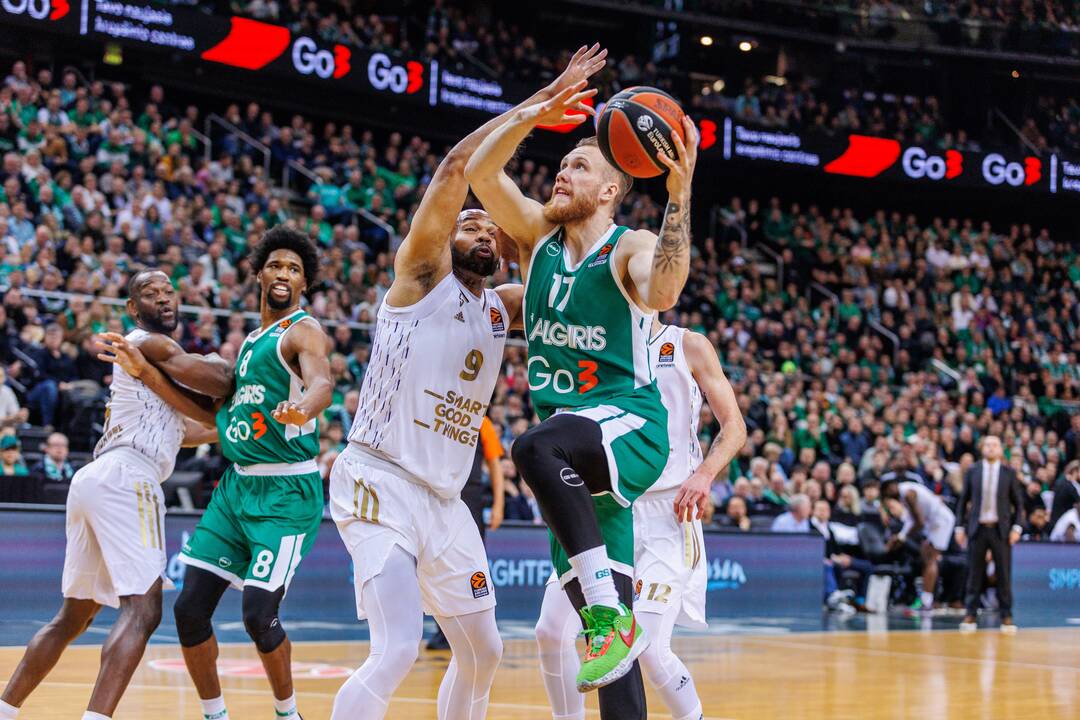 Eurolyga: Kauno „Žalgiris“ – Vilerbano ASVEL 85:67