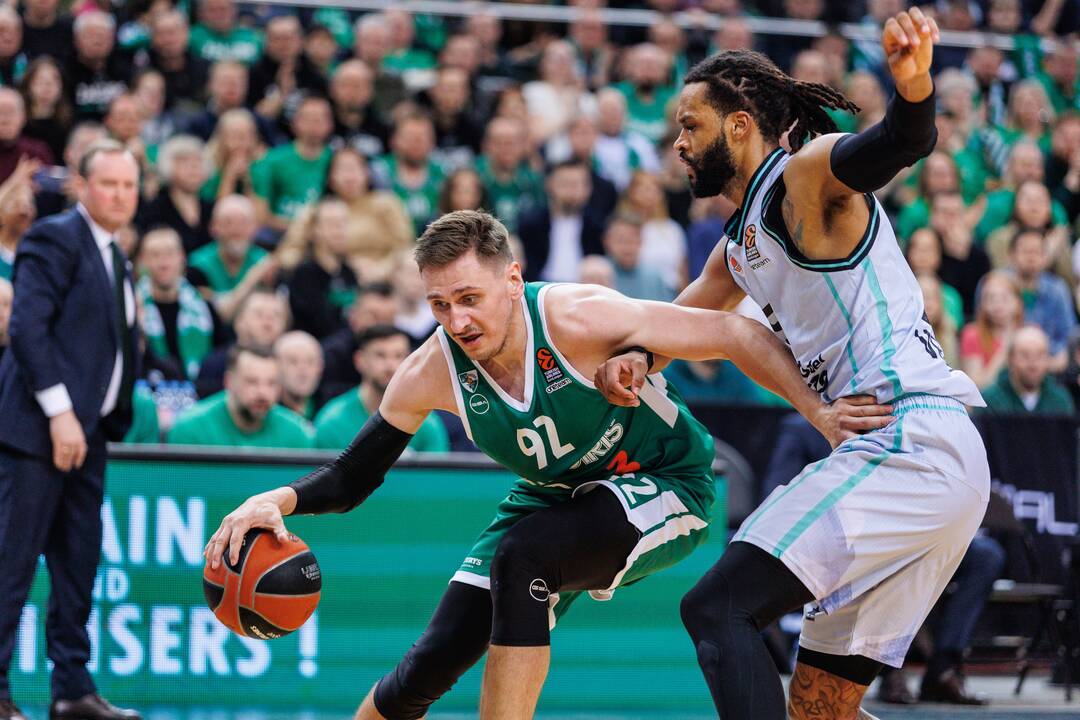 Eurolyga: Kauno „Žalgiris“ – Valensijos „Basket“ 95:74