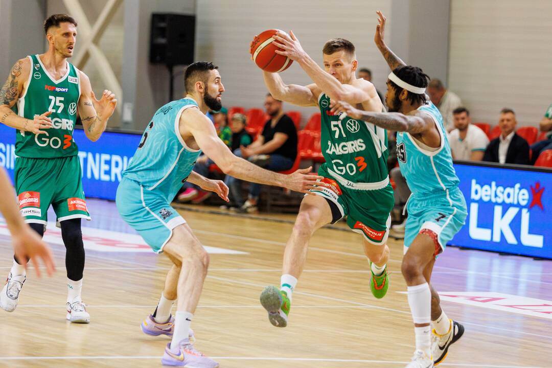 LKL: Kauno „Žalgiris“ – Alytaus „Wolves“ 71:65