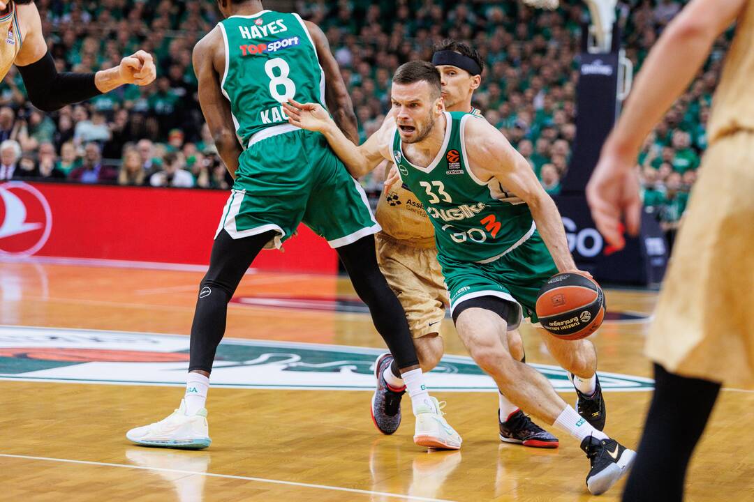 Eurolygos ketvirtfinalis:  „Žalgiris“ – „Barcelona“ 66:77