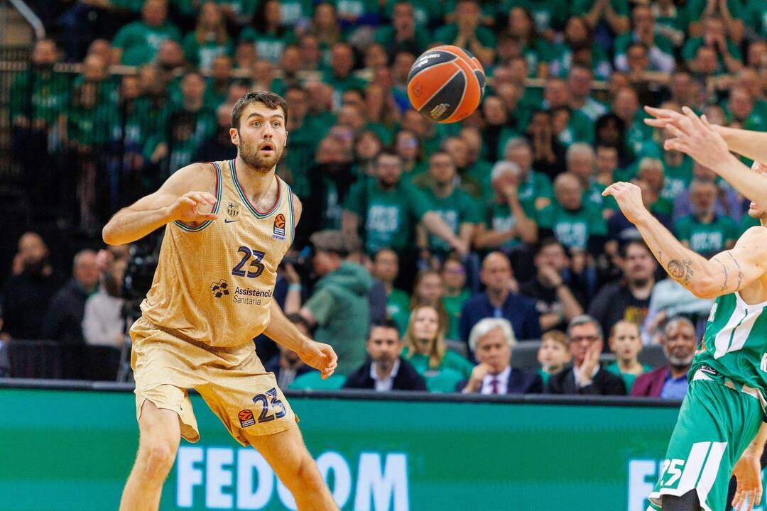 Eurolygos ketvirtfinalis:  „Žalgiris“ – „Barcelona“ 66:77