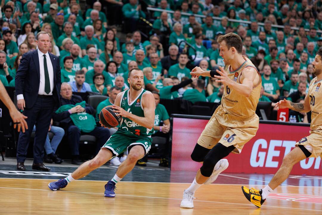 Eurolygos ketvirtfinalis:  „Žalgiris“ – „Barcelona“ 66:77