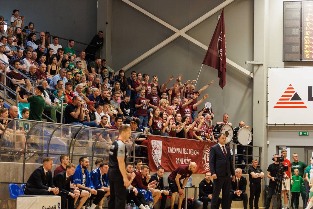 LKL pusfinalis: Kauno „Žalgiris“ – Panevėžio „Lietkabelis“ 69:58