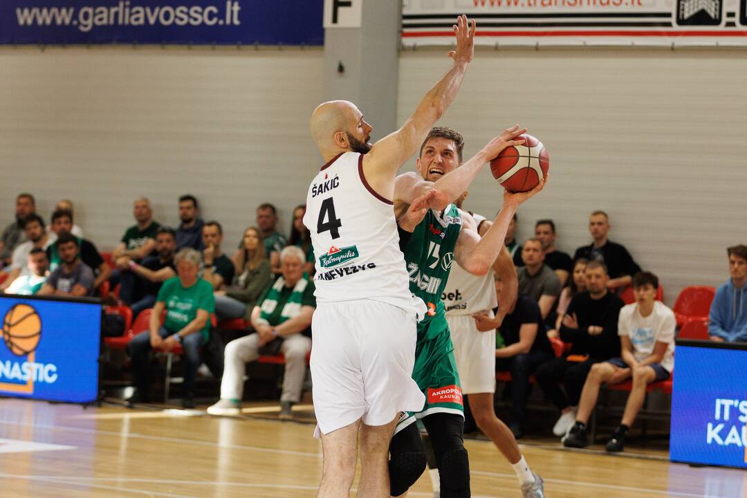 LKL pusfinalis: Kauno „Žalgiris“ – Panevėžio „Lietkabelis“ 69:58