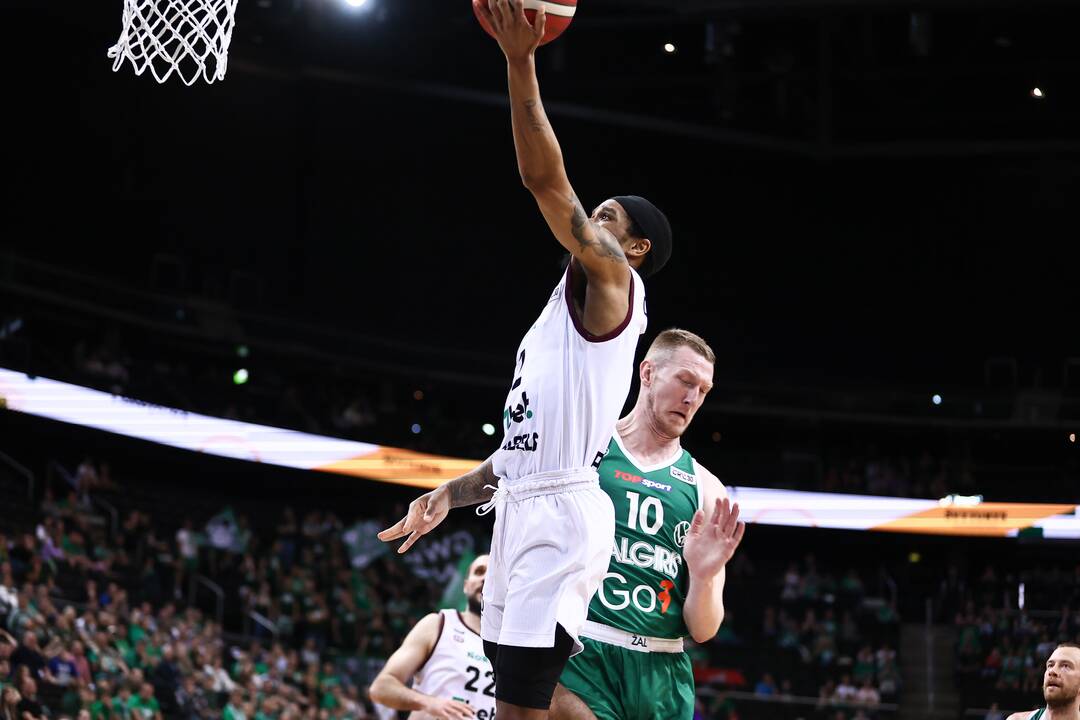 LKL pusfinalis: Kauno „Žalgiris“ – Panevėžio „Lietkabelis“ 66:67