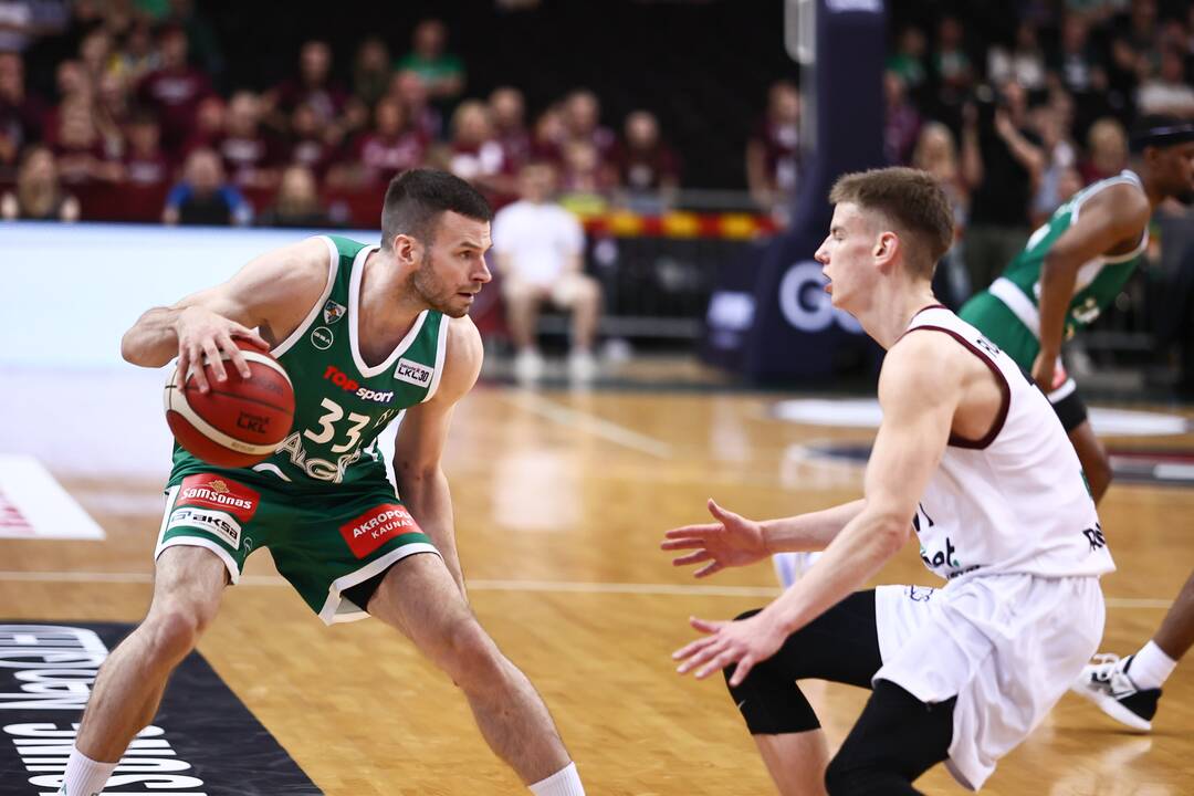 LKL pusfinalis: Kauno „Žalgiris“ – Panevėžio „Lietkabelis“ 66:67