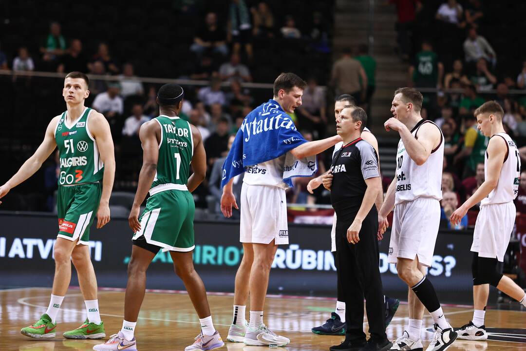 LKL pusfinalis: Kauno „Žalgiris“ – Panevėžio „Lietkabelis“ 66:67