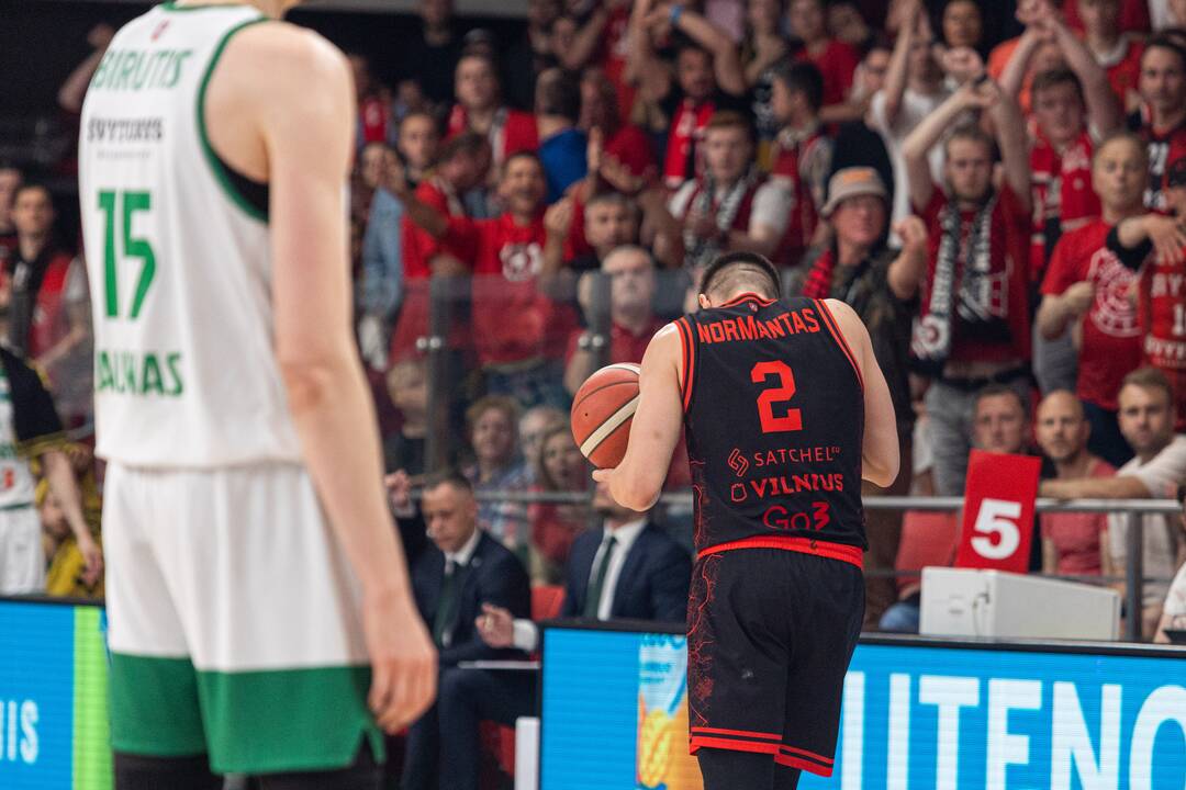 LKL finalas: Vilniaus „Rytas“ – Kauno „Žalgiris“ 69:68