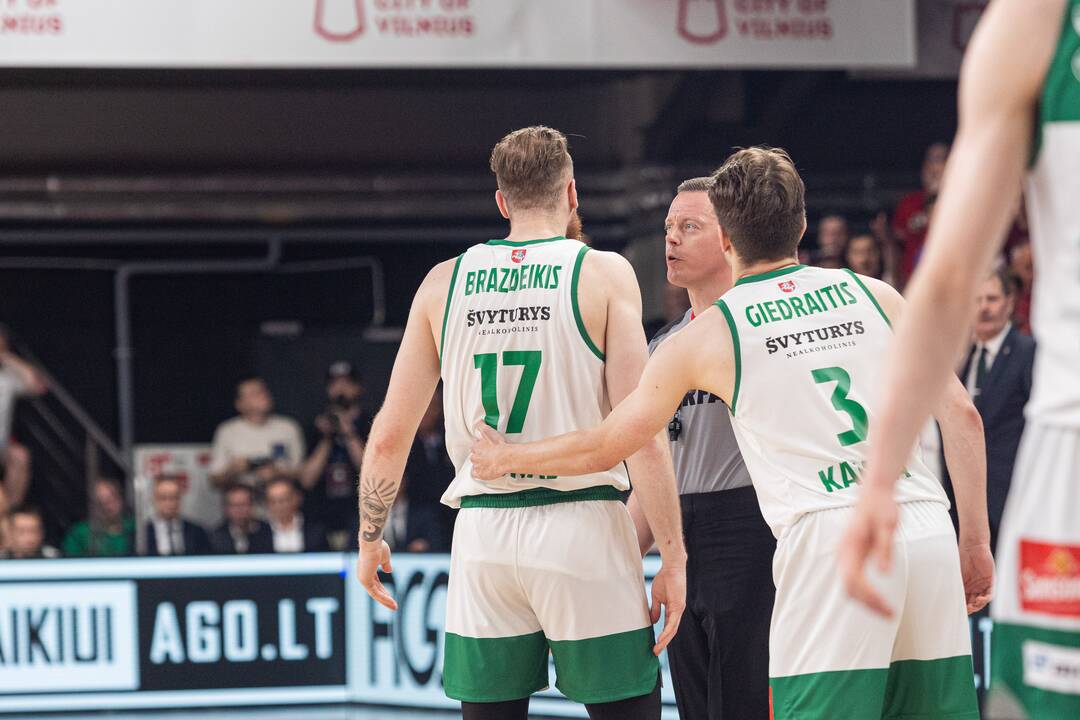 LKL finalas: Vilniaus „Rytas“ – Kauno „Žalgiris“ 69:68