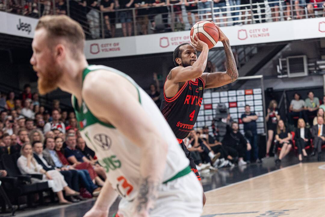 LKL finalas: Vilniaus „Rytas“ – Kauno „Žalgiris“ 69:68