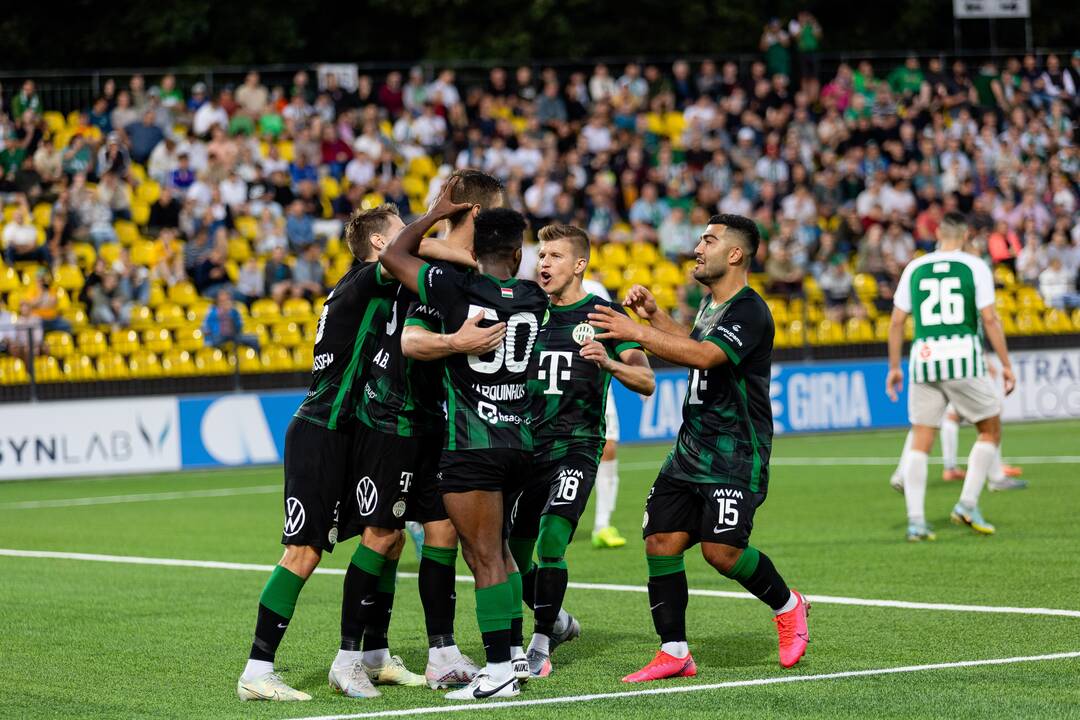 UEFA Konferencijų lyga: Vilniaus „Žalgiris“ – Budapešto „Ferencvaros“ 0:4