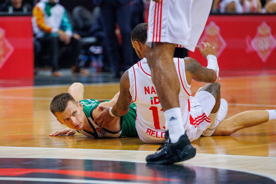Eurolyga: Kauno „Žalgiris“  –  Belgrado „Crvena Zvezda“ 79:74