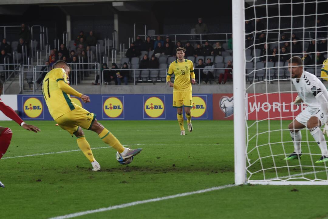 Europos futbolo čempionato atranka: Lietuva – Vengrija 2:2