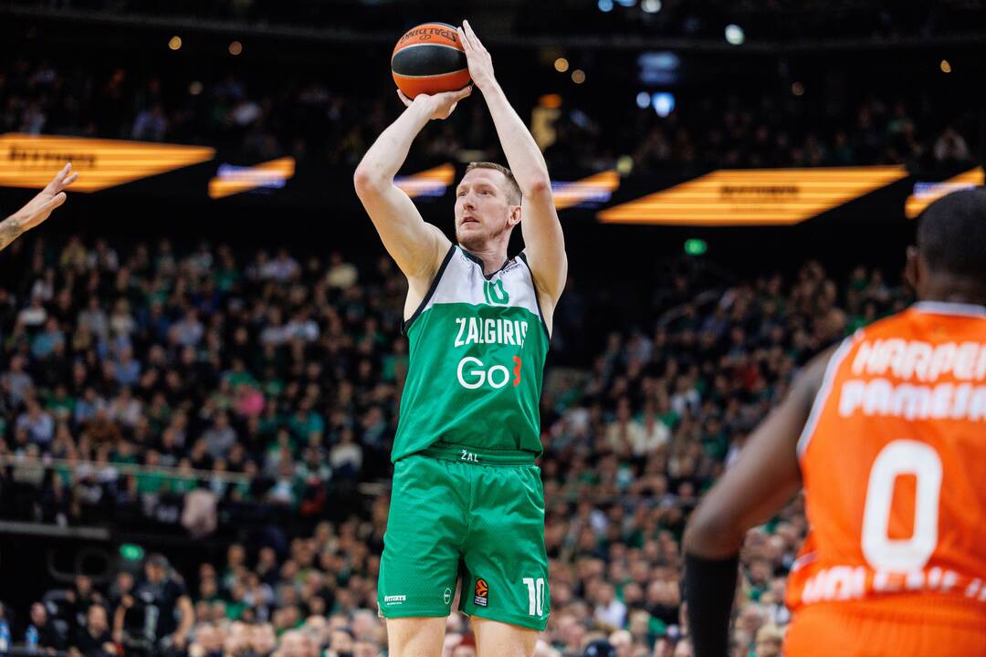 Eurolyga: Kauno „Žalgiris“  –  Valensijos „Basket“ 72:87