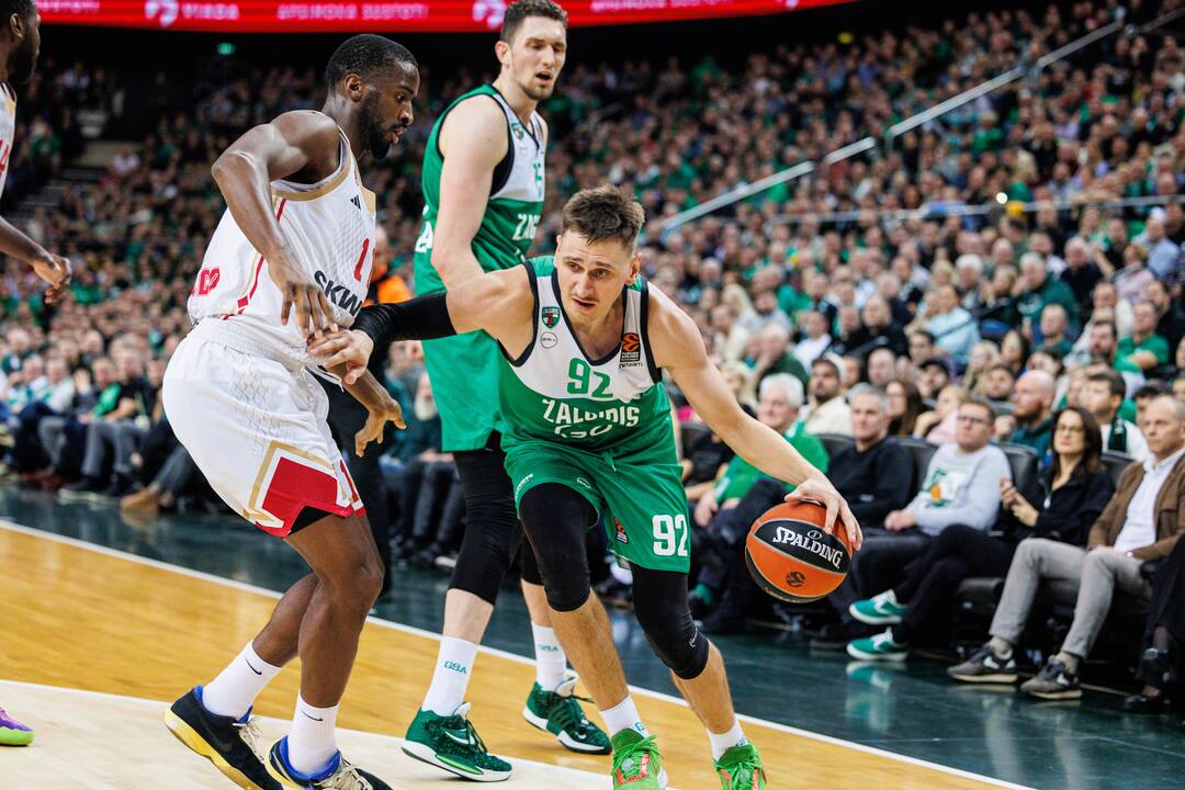 Eurolyga: Kauno „Žalgiris“  –  „Monaco“ 79:83