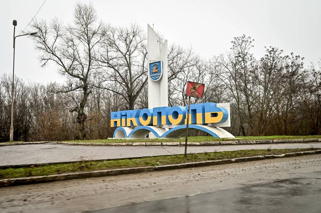 Okupantai atakavo Nikopolio rajoną „Grad“ sistemomis, artilerija ir bepiločiais orlaiviais