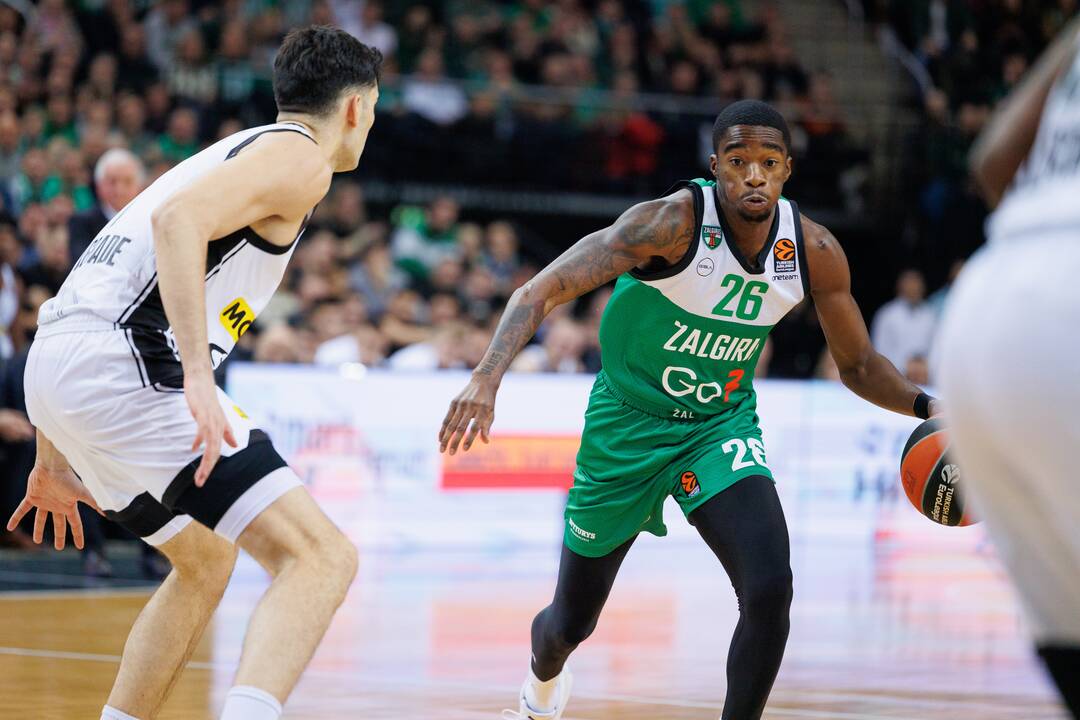 Eurolyga: Kauno „Žalgiris“  – Belgrado „Partizan“ 85:93