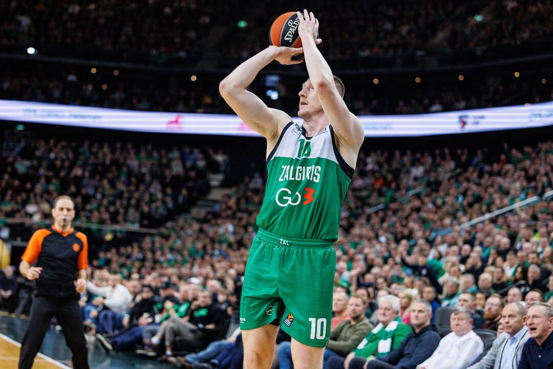 Eurolyga: Kauno „Žalgiris“  – Belgrado „Partizan“ 85:93