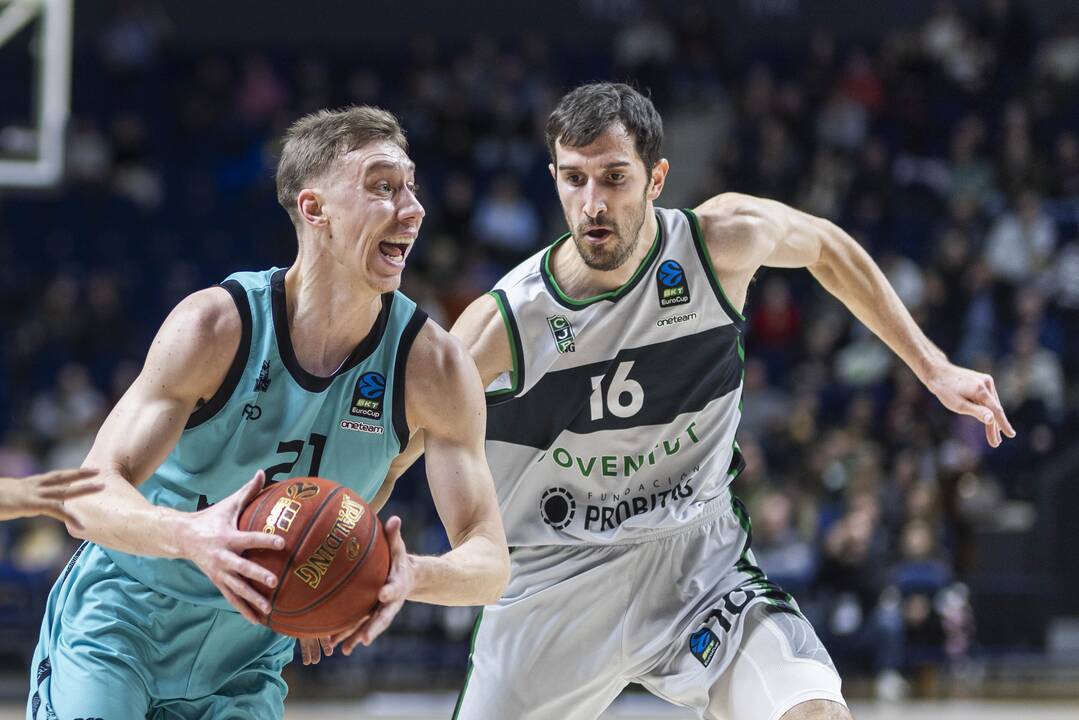 Europos taurė: Vilniaus „Wolves“ – Badalonos „Joventut“ 79:94