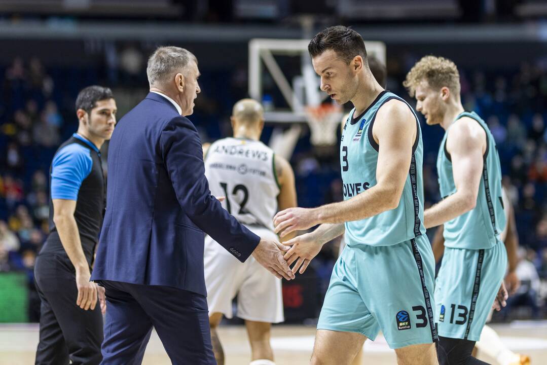 Europos taurė: Vilniaus „Wolves“ – Badalonos „Joventut“ 79:94