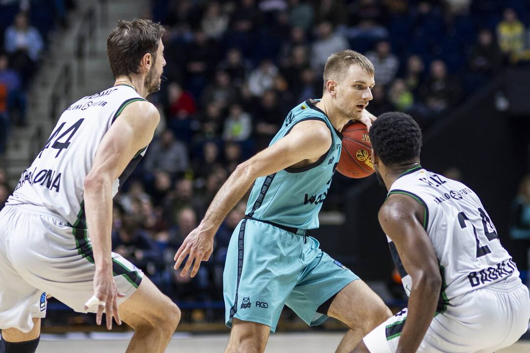 Europos taurė: Vilniaus „Wolves“ – Badalonos „Joventut“ 79:94