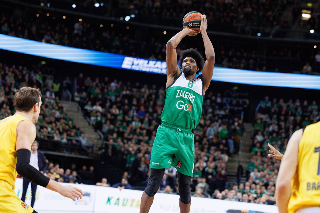 Eurolyga: Kauno „Žalgiris“  –  „Barcelona“ 80:85