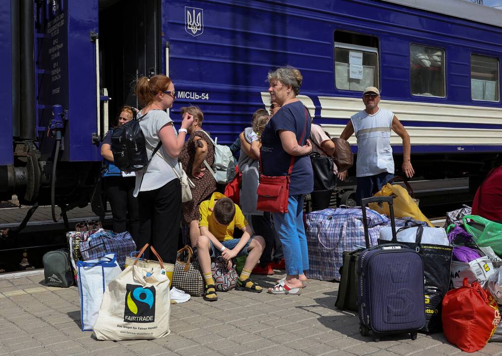 Dar dviejose Charkivo srities gyvenvietėse paskelbta privaloma evakuacija